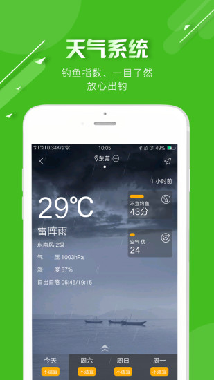 好釣魚天氣預報軟件1