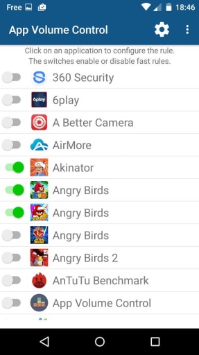 App Volume Control應用音量控制0