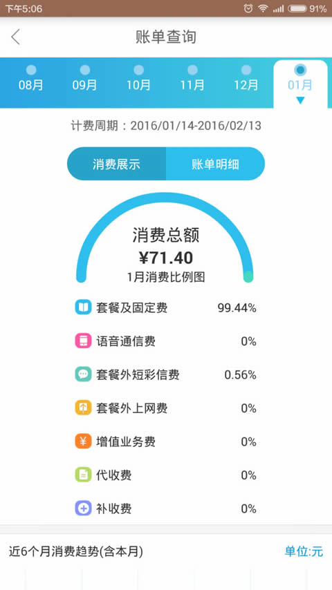 山東移動掌上營業廳 for Android v4.5.3 安卓手機版1