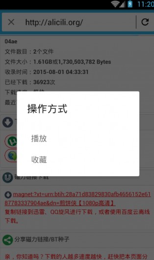 磁力看片神器 安卓版v1.2.12