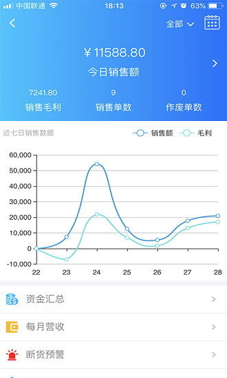 農資大管家軟件銷售管理2
