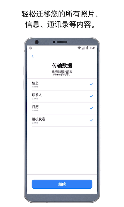 轉移到iOS 官方版v3.2.61