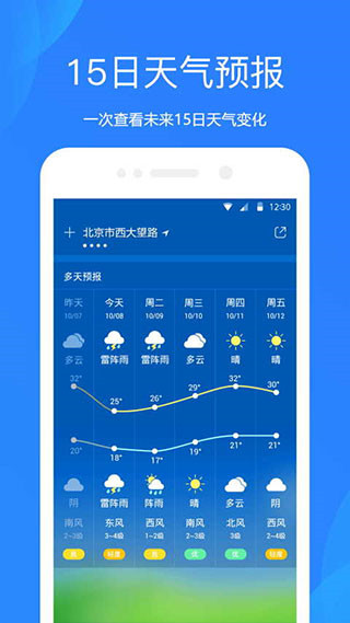 愛尚天氣預報 安卓版v7.2.10