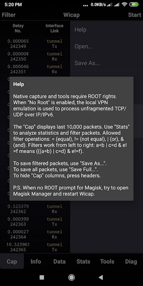 Wicap抓包工具官方最新版for Android v2.8.2安卓手機版2