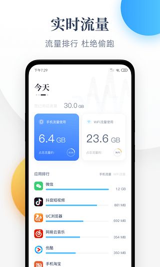 每日流量App for Android(智能流量監控)v1.5.2安卓手機版0