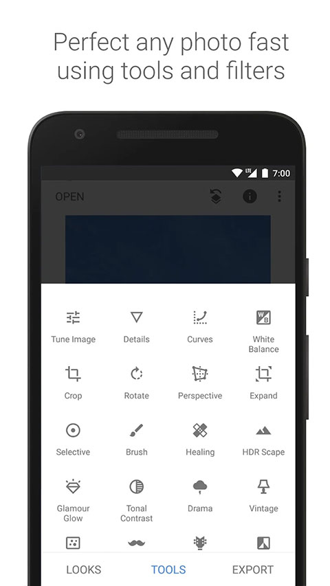 Snapseed(移動圖像處理軟件) v2.22.0.633363672 安卓版1