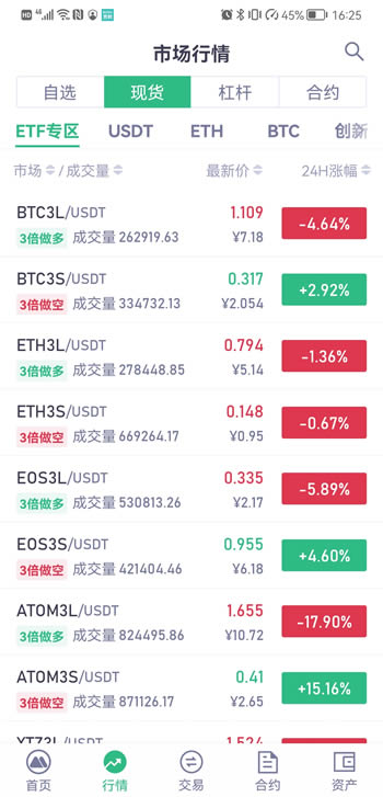 抹茶交易所安卓版v8.01