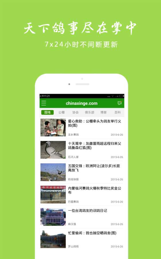 中國信鴿信息網1