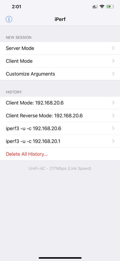 iPerf - Speed Test Tool0