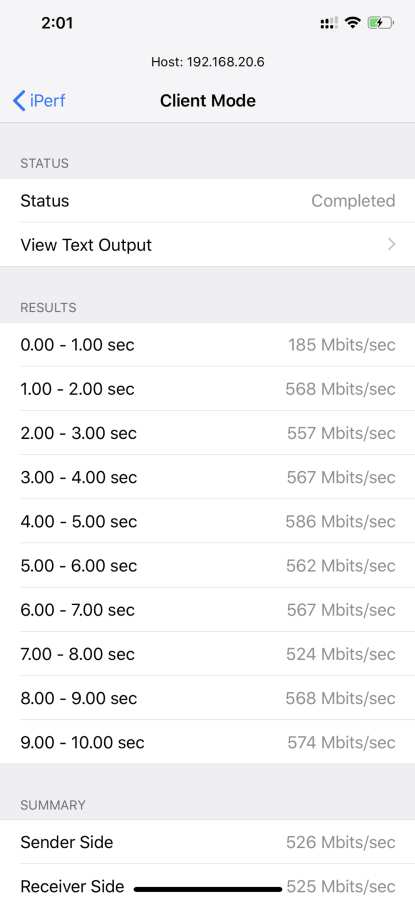 iPerf - Speed Test Tool1