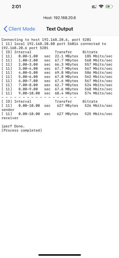 iPerf - Speed Test Tool3