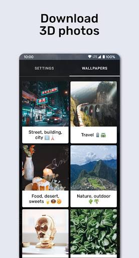 Cover Live Wallpaper - 3D parallax1