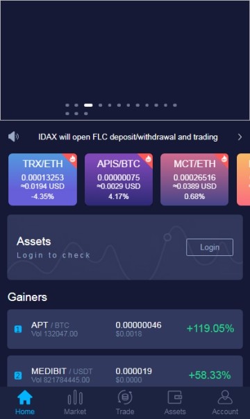 idax交易所（IDAX-比特幣行情）app