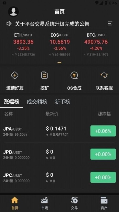MAX交易所app
