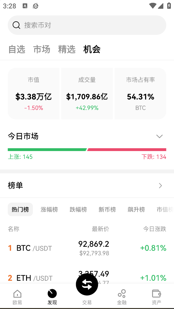 歐億交易所官方版2
