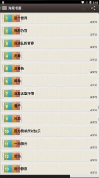 海棠線上文學(xué)城20242