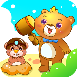 兒童游戲打地鼠